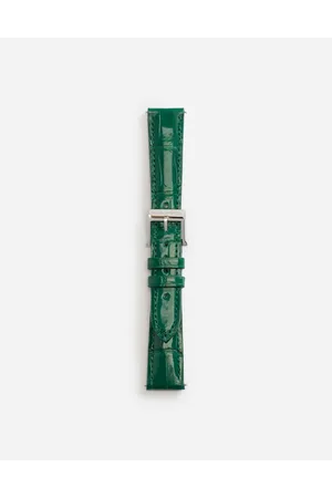 Dolce & Gabbana Alligator Strap With Buckle And Hook In Steel - Mujer Correas De Reloj Onesize