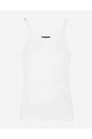 Dolce & Gabbana Camiseta Sin Mangas De Algodón - Hombre Camisetas Y Polos Algod�n 44