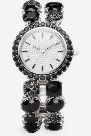 Dolce & Gabbana Reloj Anna En Oro De 18 kt Con Espinelas Negras - Mujer Relojes Dorado Onesize