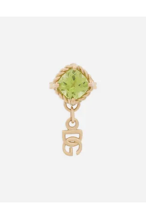 Dolce & Gabbana Pendiente Anna En Oro Amarillo De 18 Kt Con Peridoto - Mujer Pendientes Onesize