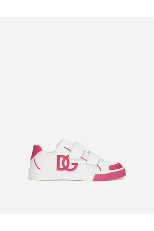 Dolce & Gabbana Zapatilla Portofino En Piel De Becerro - Hombre Zapatos (24-38) Fucsia Piel 29