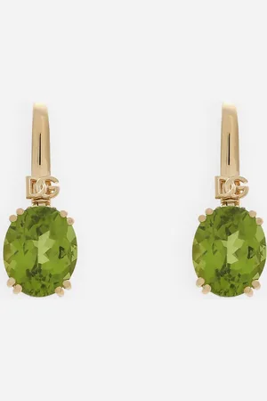 Dolce & Gabbana Pendientes Anna En Oro Amarillo De 18 Kt Con Peridotos - Mujer Pendientes Onesize