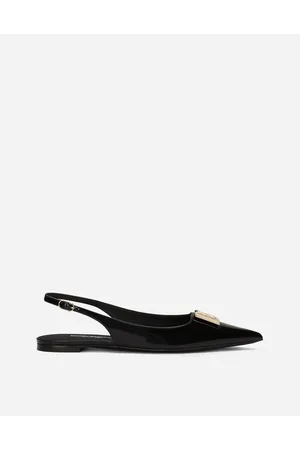 Dolce & Gabbana Zapato Destalonado En Piel De Becerro Brillante - Mujer Zapatos De Salón Y Destalonados Piel 36