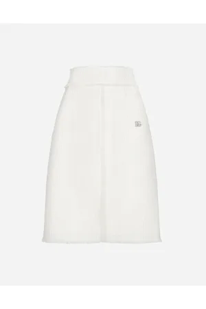 Dolce & Gabbana Falda Midi De Tweed Raschel Con Abertura Central - Mujer Faldas 36