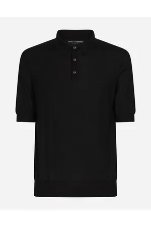 Dolce & Gabbana Pull Polo En Cachemire Extrafin - Hombre Prendas De Punto Azul Cachemira 44