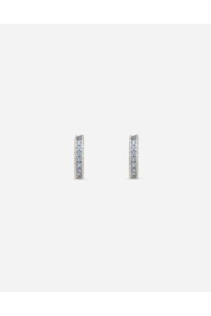 Dolce & Gabbana Pendientes Anna En Oro De 18 Kt Con Zafiros Azules - Mujer Pendientes Dorado Onesize