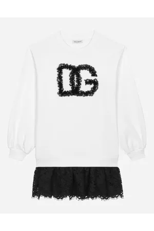 Dolce & Gabbana Sweatshirt-style Jersey Dress - Mujer Vestidos Multicolor 6 Years