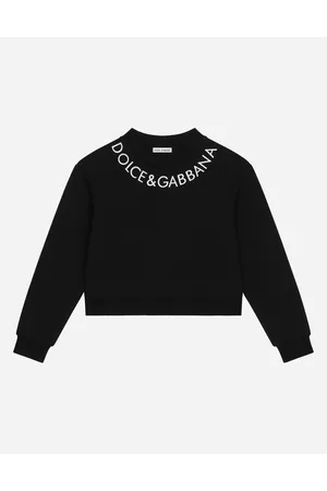 Dolce & Gabbana Jersey Sweatshirt With Logo - Baby Female Camisetas Y Sudaderas 8 Years