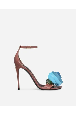 Dolce & Gabbana Sandalia De Charol - Mujer Sandalias Y Cuñas 37