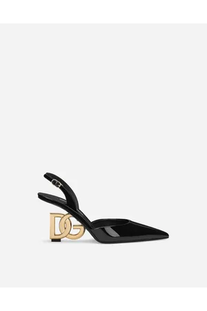 Dolce & Gabbana Zapato Destalonado De Charol - Mujer Zapatos De Salón Y Destalonados 36