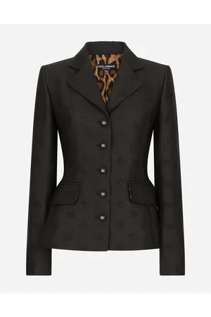 Dolce & Gabbana Chaqueta Dolce De Jacquard Acolchado Logotipo Dg - Mujer Chaquetas 40