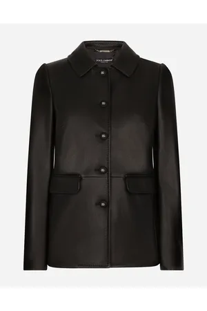 Dolce & Gabbana Chaqueta En Piel De Cordero - Mujer Chaquetas 36