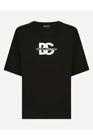 Dolce & Gabbana Short-sleeved T-shirt With Dg Logo Print - Hombre Camisetas Y Polos 48