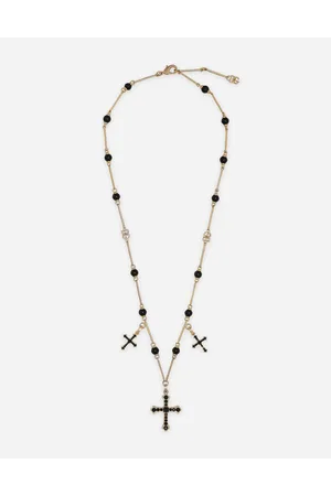 Dolce & Gabbana Collar Tipo Rosario Con Cruces - Mujer Bisutería Metal Onesize