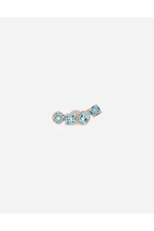 Dolce & Gabbana Pendiente En Oro De 18 Kt Con Topacios Swiss - Mujer Pendientes Dorado Onesize