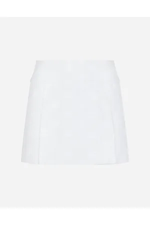 Dolce & Gabbana Minifalda De Jacquard Acolchado Logotipo Dg - Mujer Faldas 40