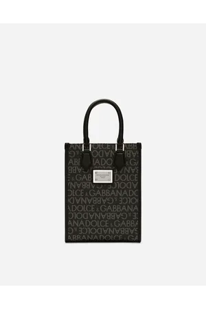 Dolce & Gabbana Bolso Pequeño De Tejido Jacquard Revestido - Hombre Bolsos Shopper Multicolor Tela Onesize