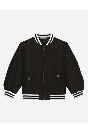 Dolce & Gabbana Bómber De Nailon Con Logotipo Dg - Mujer Abrigos Y Chaquetones 3 Years