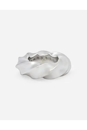 Dolce & Gabbana Brazalete Rígido Retorcido - Mujer Bisutería Metal Onesize