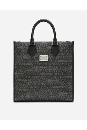 Dolce & Gabbana Bolso Shopper Mediano De Tejido Jacquard Revestido - Hombre Bolsos Shopper Multicolor Tela Onesize