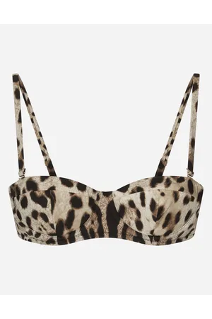 Dolce & Gabbana Sujetador De Bikini Balconette Con Estampado De Leopardo - Mujer Moda Baño Estampado Animal Punto 1