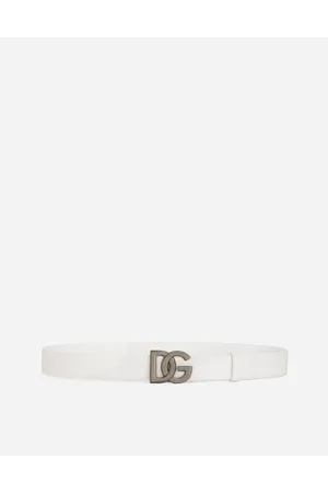 Dolce & Gabbana Belt With Dg Logo Buckle - Hombre Cinturones Piel 90