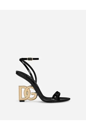 Dolce & Gabbana Sandalia De Charol - Mujer Sandalias Y Cuñas 39