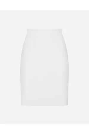 Dolce & Gabbana Falda Midi De Línea Recta De Lana - Mujer Faldas 40