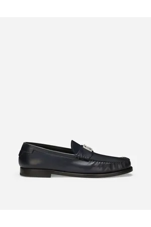 Dolce & Gabbana Mocasín En Piel De Becerro Cepillada - Hombre Mocasines Y Mocasines Driver 41