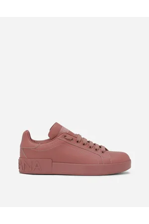Dolce & Gabbana Zapatilla Portofino En Piel De Becerro - Mujer Zapatillas Piel 35.5