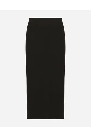 Dolce & Gabbana Falda Longuette De Corte Recto De Punto - Mujer Faldas Viscosa 36