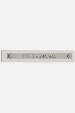 Dolce & Gabbana Alfiler De Corbata Con Placa Con Logotipo - Hombre Bisutería Metal Onesize