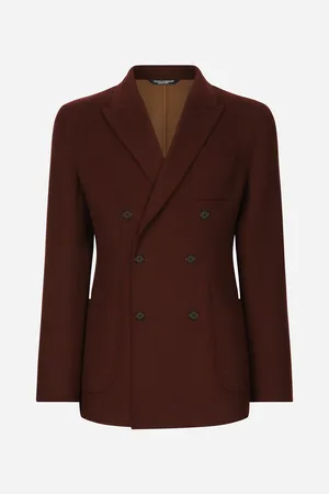 Dolce & Gabbana Chaqueta Portofino De Lana Con Botonadura Doble - Hombre Trajes Y Americanas 46