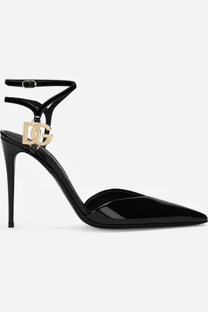 Dolce & Gabbana Zapato Destalonado De Charol - Mujer Zapatos De Salón Y Destalonados 41