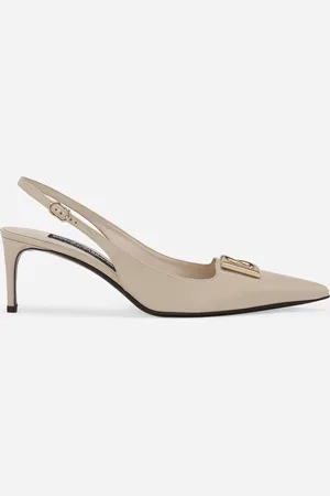 Dolce & Gabbana Zapato Destalonado En Piel De Becerro Brillante - Mujer Zapatos De Salón Y Destalonados Piel 36