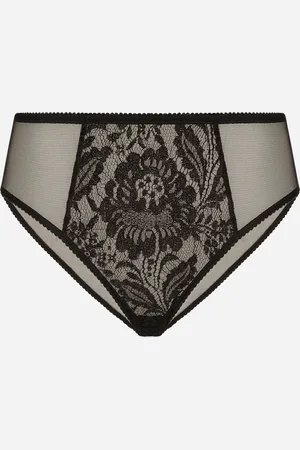 Dolce & Gabbana Braguita De Encaje Y Tul - Mujer Lingerie 1