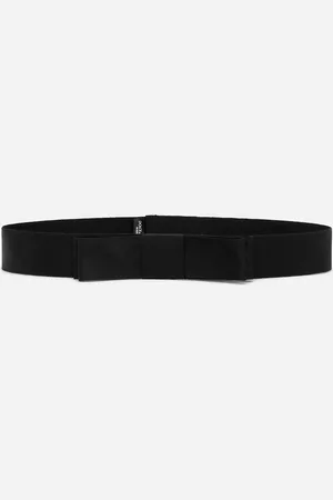 Dolce & Gabbana Cinturón De Lazo De Raso - Mujer Cinturones 40