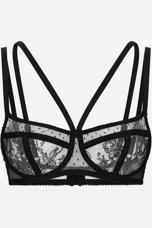 Dolce & Gabbana Sujetador Balconette De Encaje - Mujer Lingerie Encaje 1
