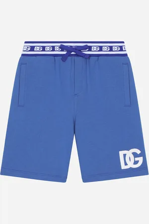 Dolce & Gabbana Bermudas De Chándal De Punto Con Logotipo Dg - Hombre Pantalones Y Shorts Algod�n 3 Years