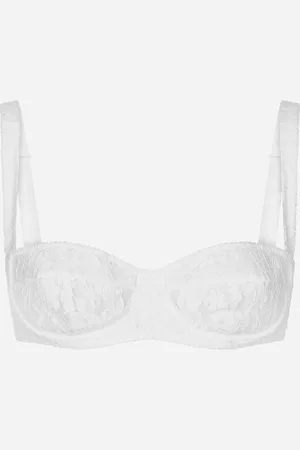 Dolce & Gabbana Sujetador Balconette De Encaje - Mujer Lingerie Encaje 4
