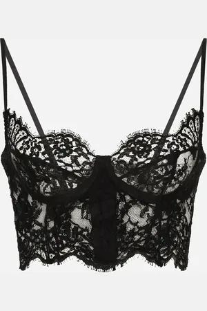 Dolce & Gabbana Lace Balconette Bralette - Mujer Lingerie 2