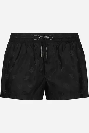 Dolce & Gabbana Bañador Bóxer Corto En Jacquard Con Monograma Dg - Hombre Moda Baño Negro Raso 3