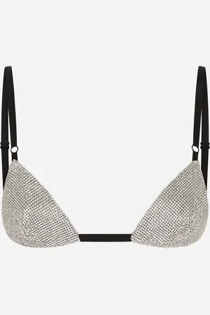 Dolce & Gabbana Crystal Mesh Bra - Mujer Lingerie 1