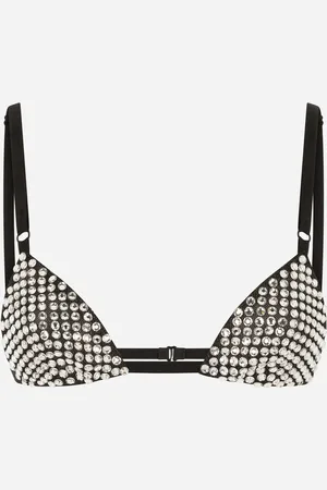 Dolce & Gabbana Rhinestoned Bra - Mujer Lingerie 1