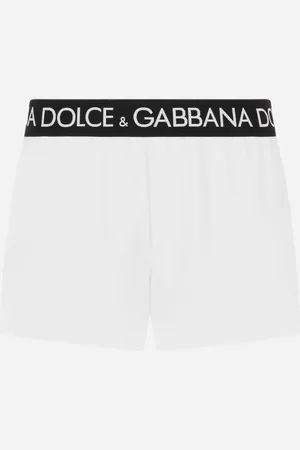 Dolce & Gabbana Bañador Bóxer Corto Con Cintura Elástica Con Logotipo - Hombre Moda Baño Tela 3