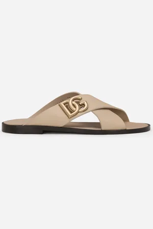 Dolce & Gabbana Sandalia En Piel De Becerro - Hombre Sandalias Y Slides Piel 40