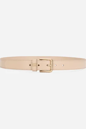Dolce & Gabbana Cinturón Con Logotipo Dg - Mujer Cinturones Piel 75