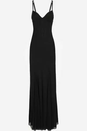 Dolce & Gabbana Vestido Largo De Tul - Mujer Vestidos 38