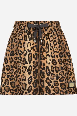 Dolce & Gabbana Minifalda Afelpada Crespo Leo - Mujer Faldas 36