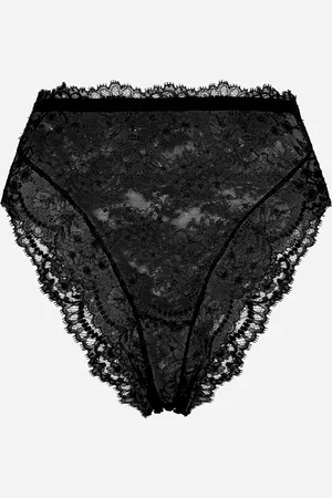 Dolce & Gabbana Braguita De Talle Alto Con Encaje Chantilly - Mujer Lingerie Encaje 1